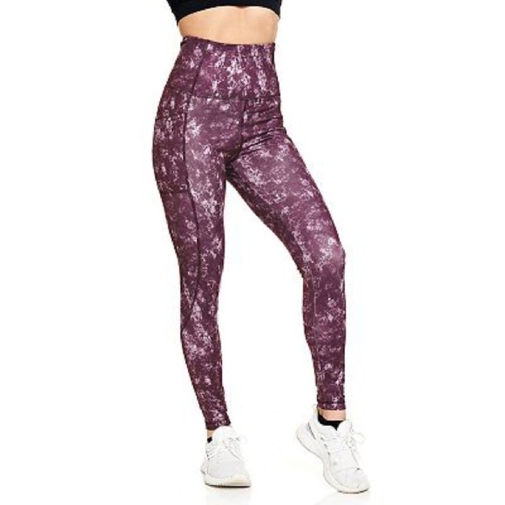Body Glove Wall Paint Violet/Purple Leggings